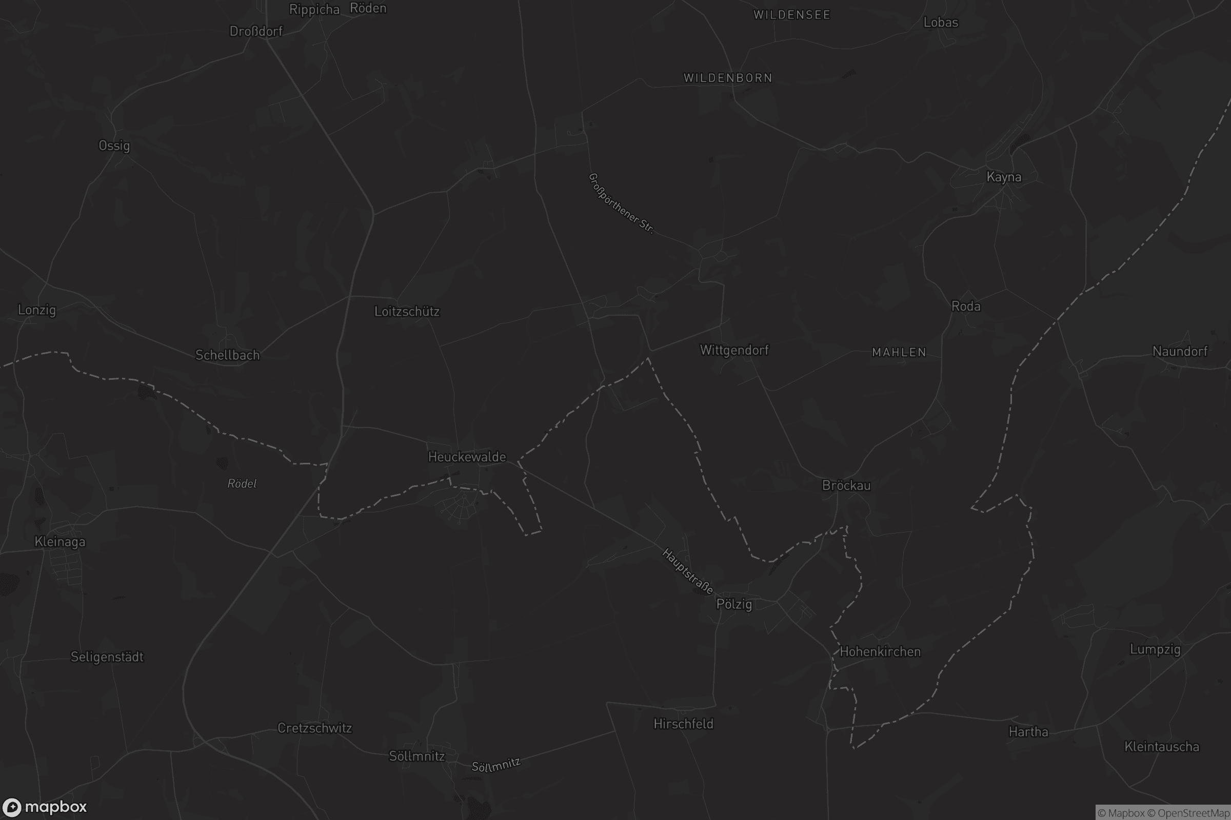 Karte von Wüstenroda