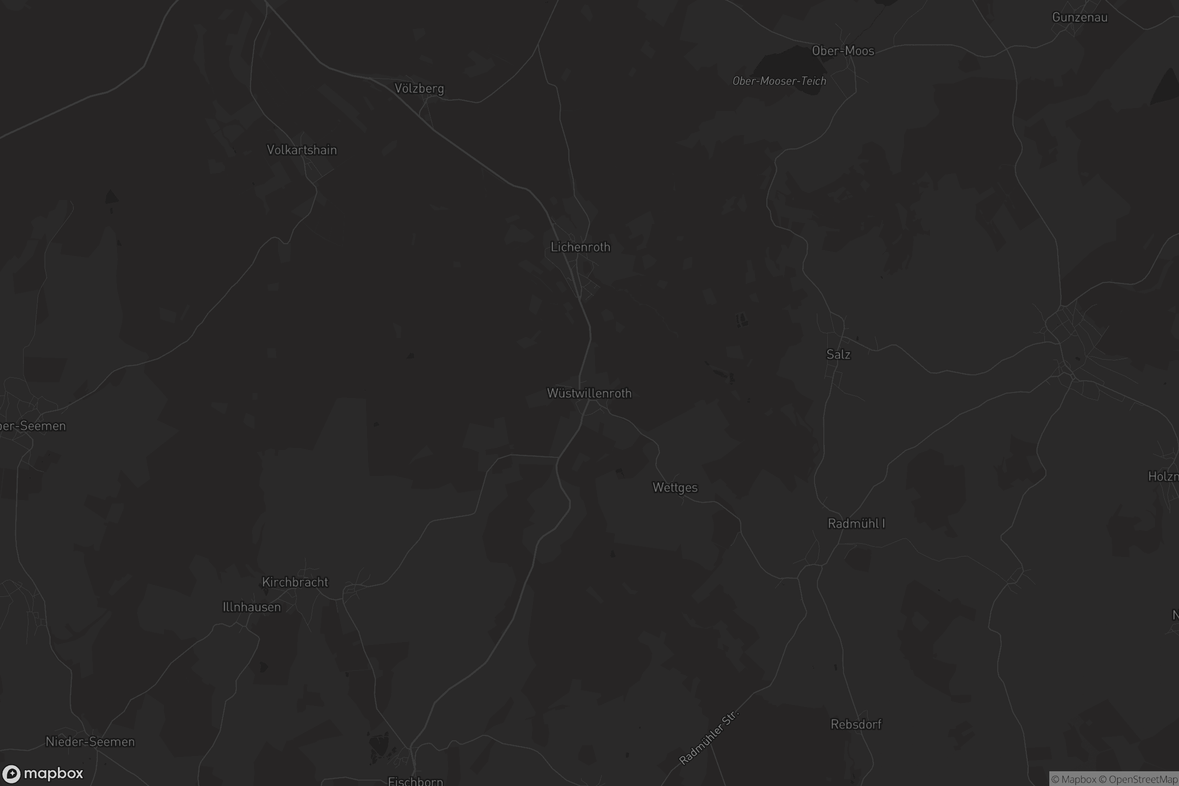 Karte von Wüstwillenroth