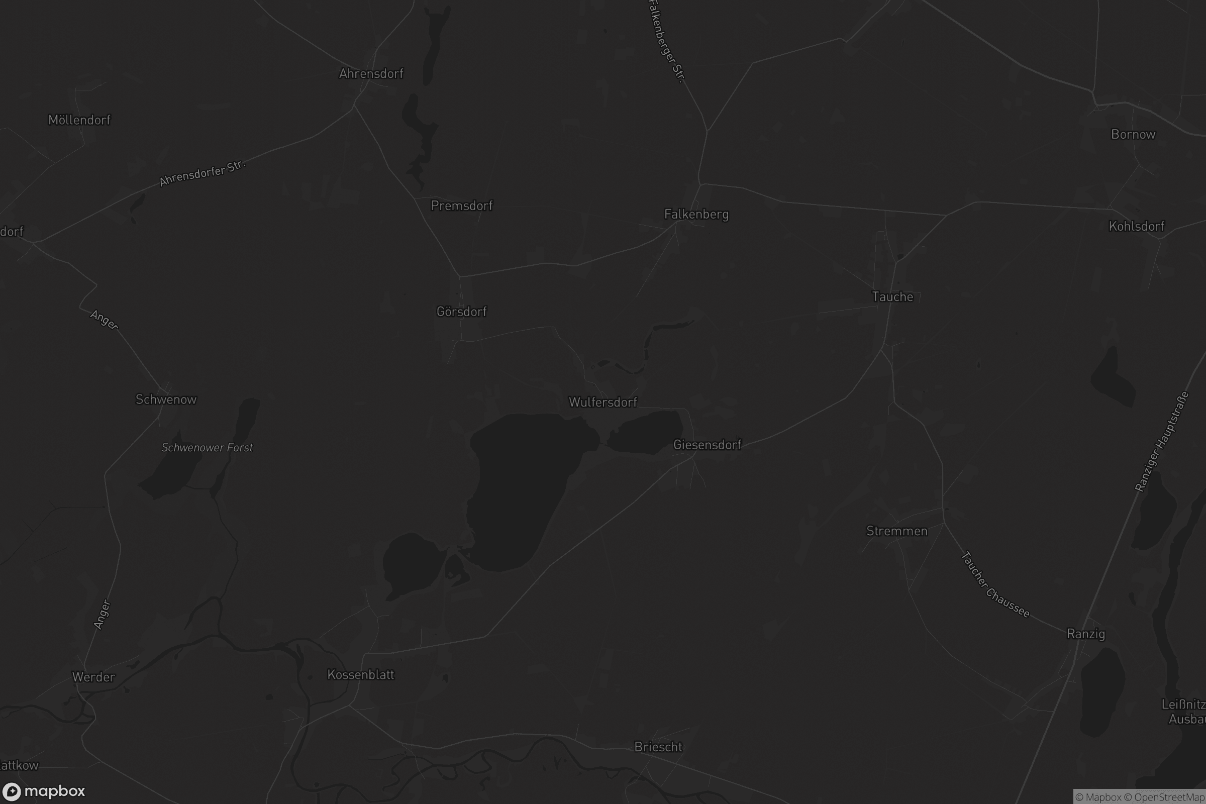 Karte von Wulfersdorf