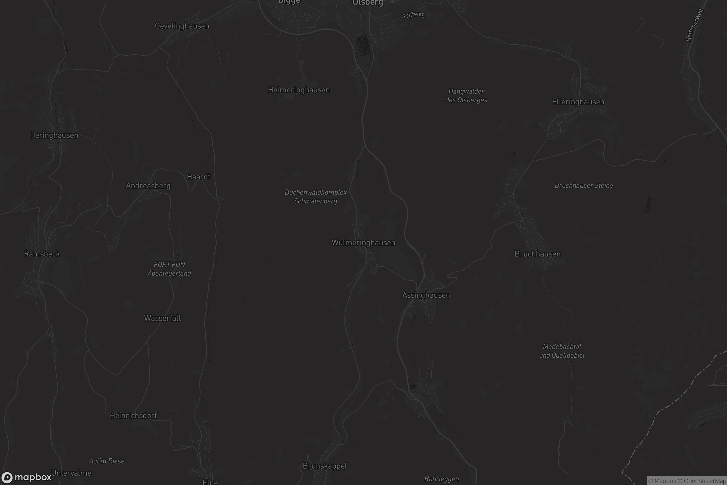 Karte von Wulmeringhausen