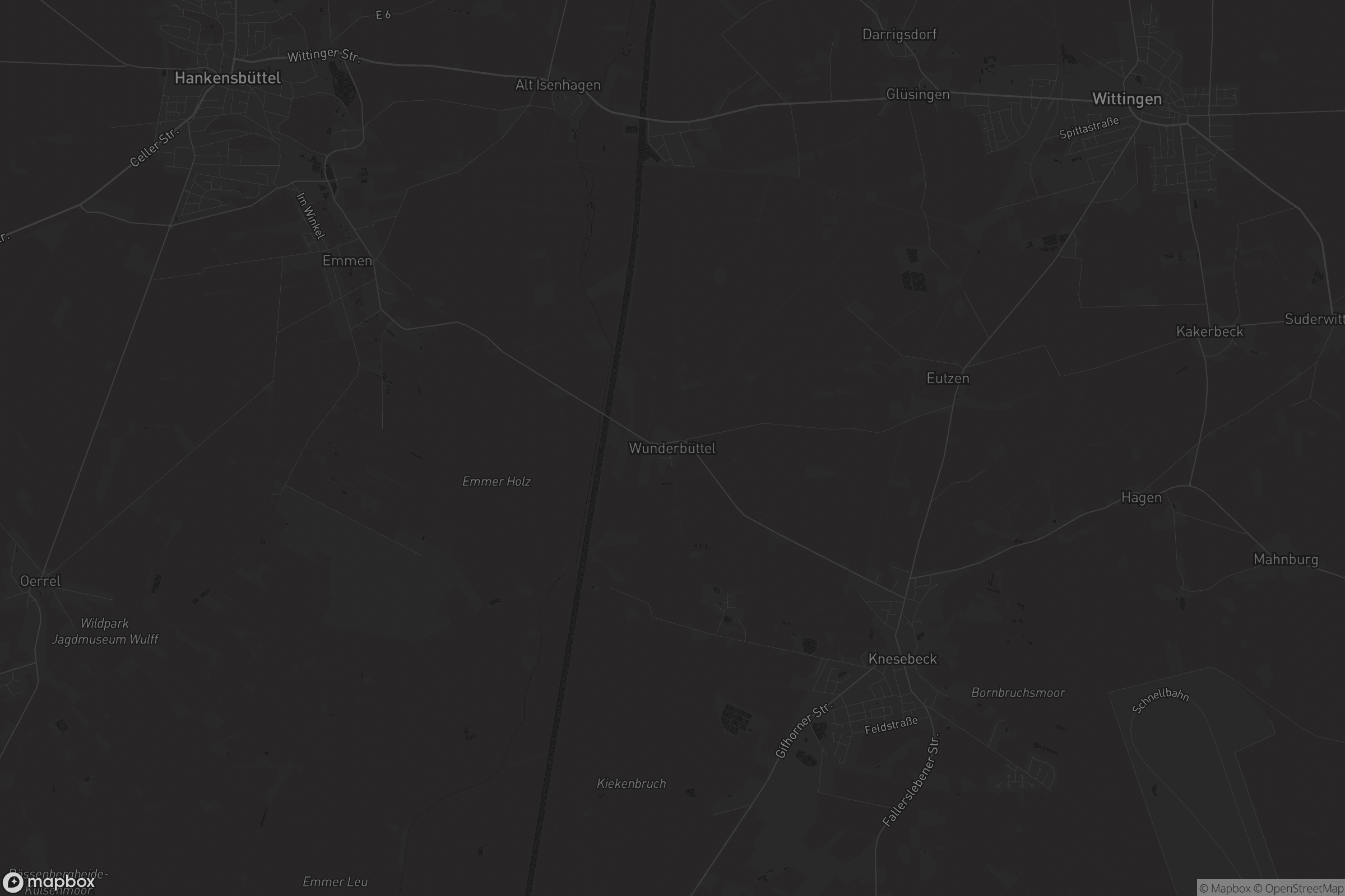 Karte von Wunderbüttel