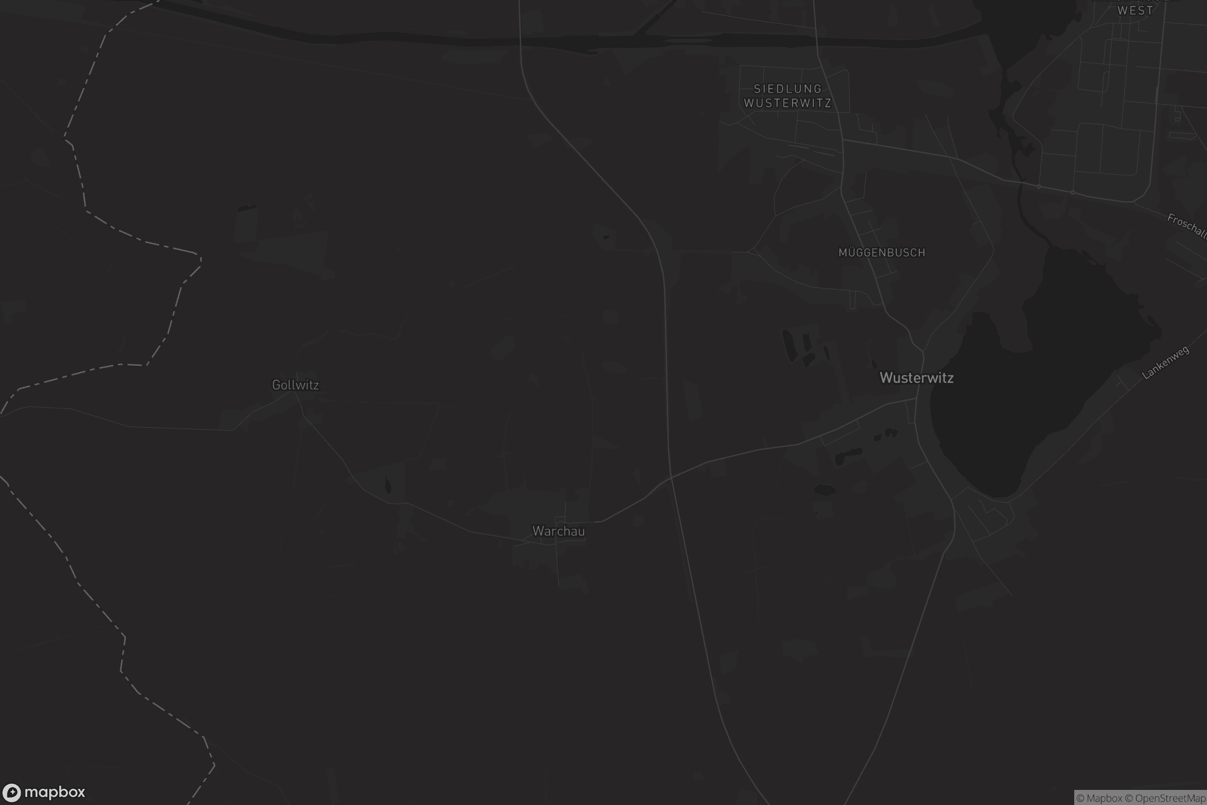 Karte von Wusterwitz