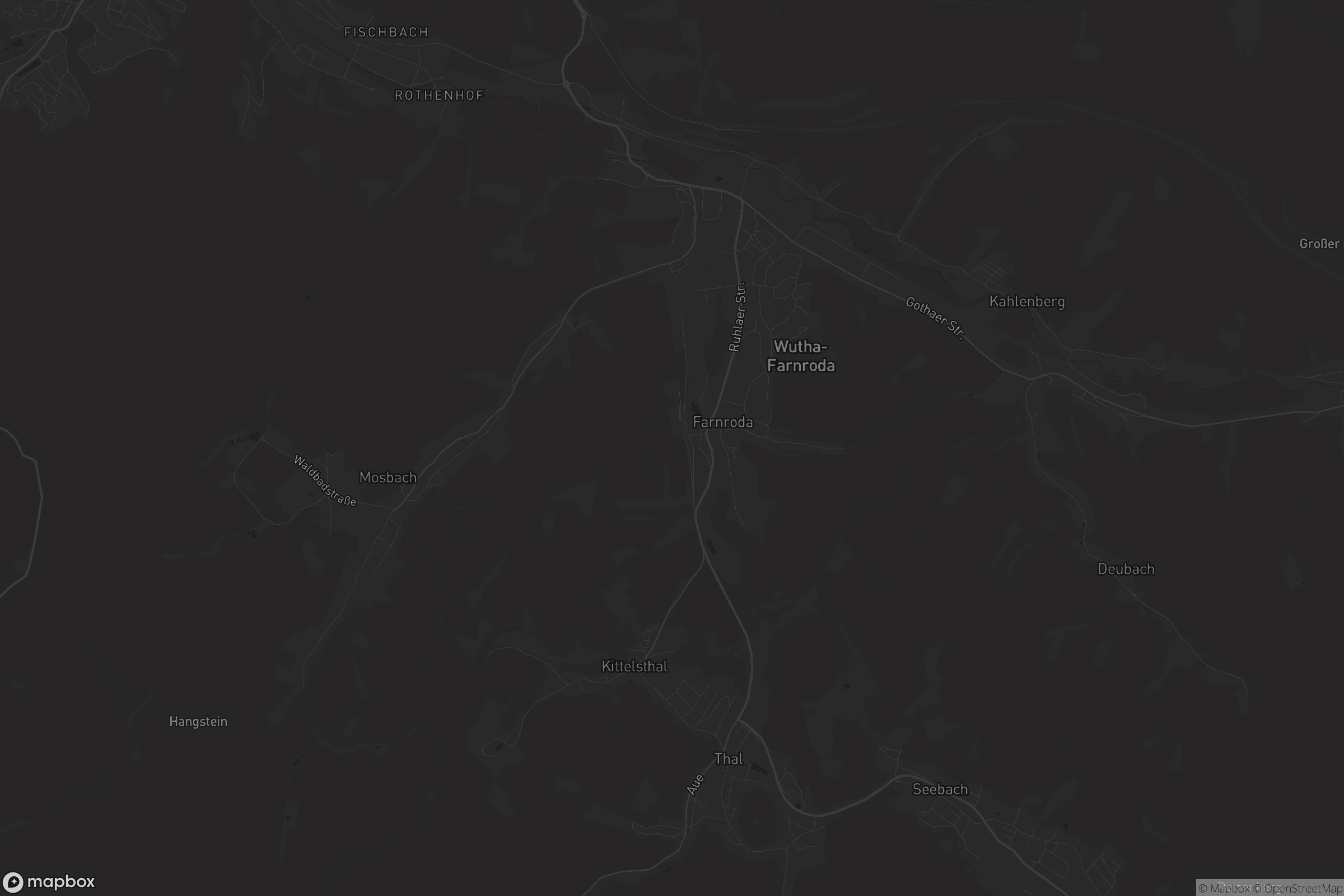 Karte von Wutha-Farnroda