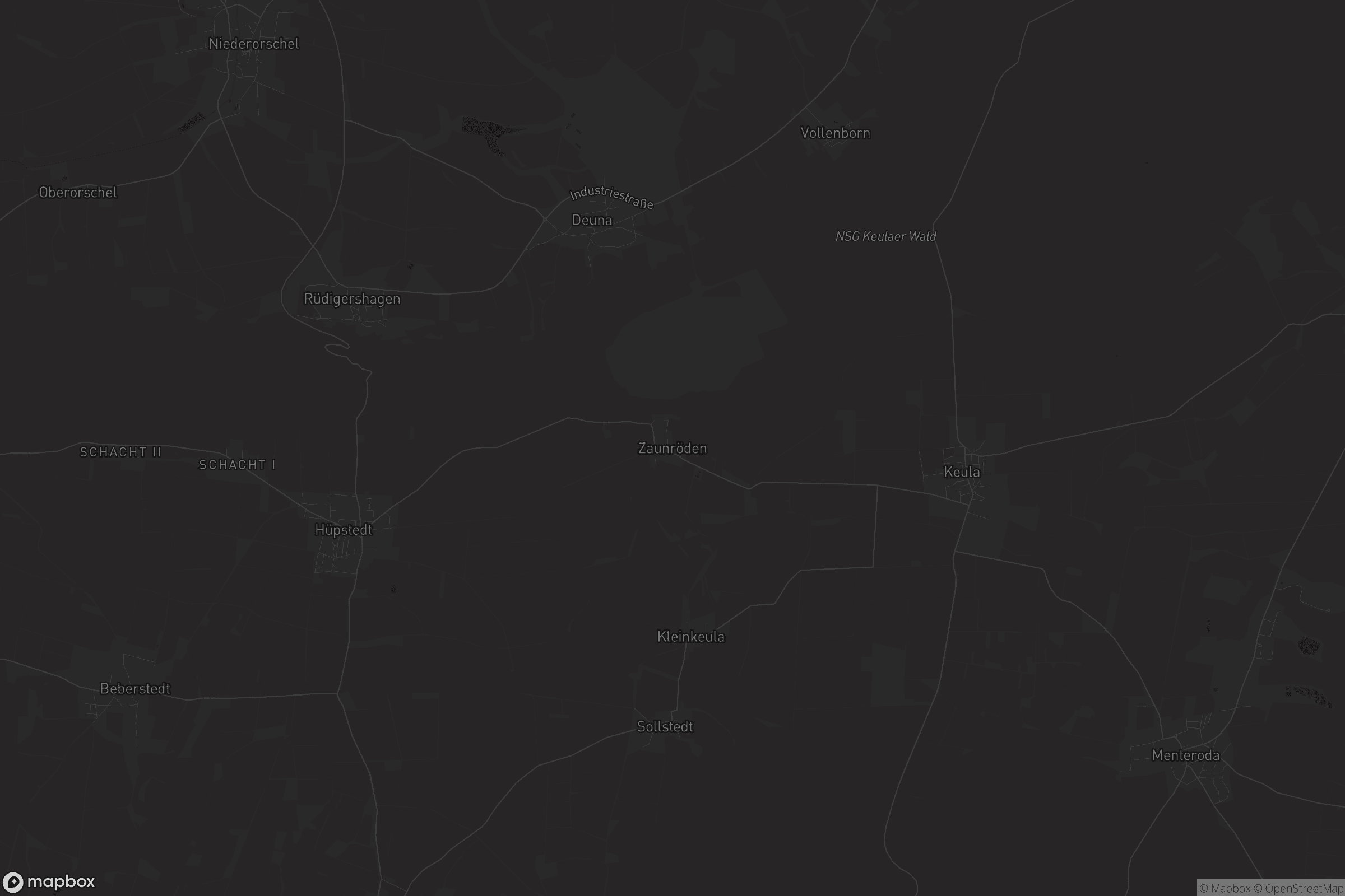 Karte von Zaunröden