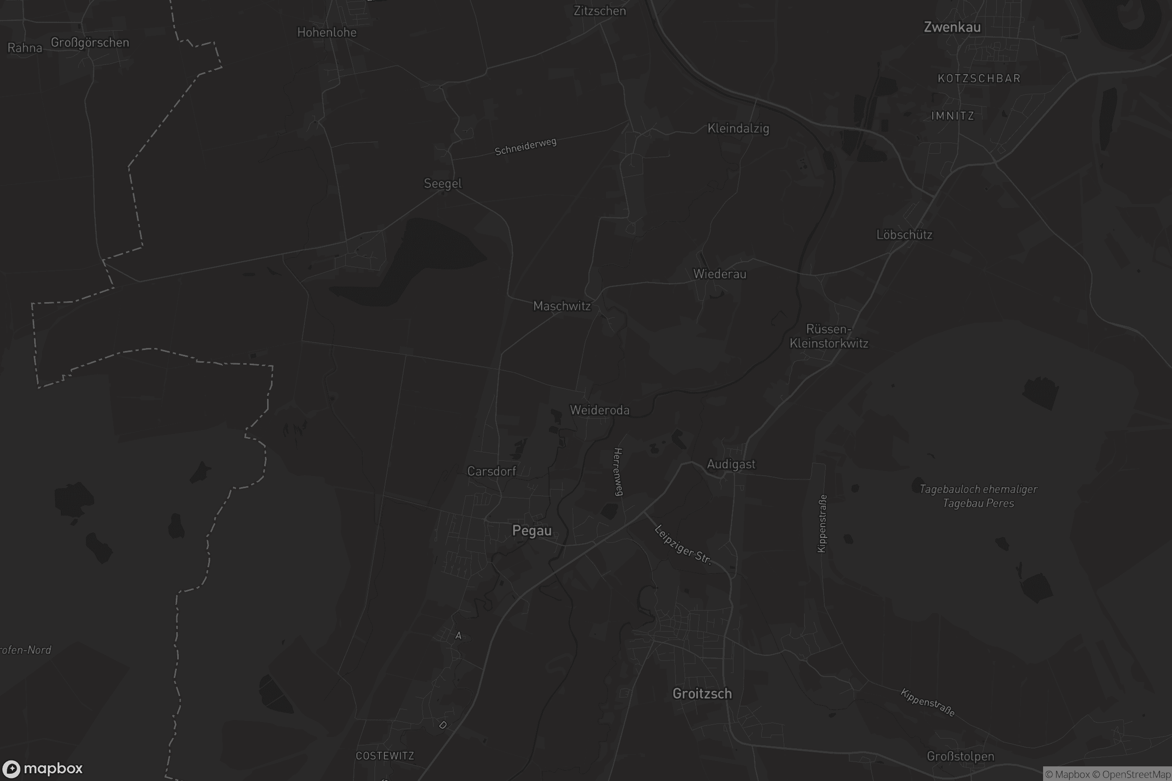 Karte von Zauschwitz