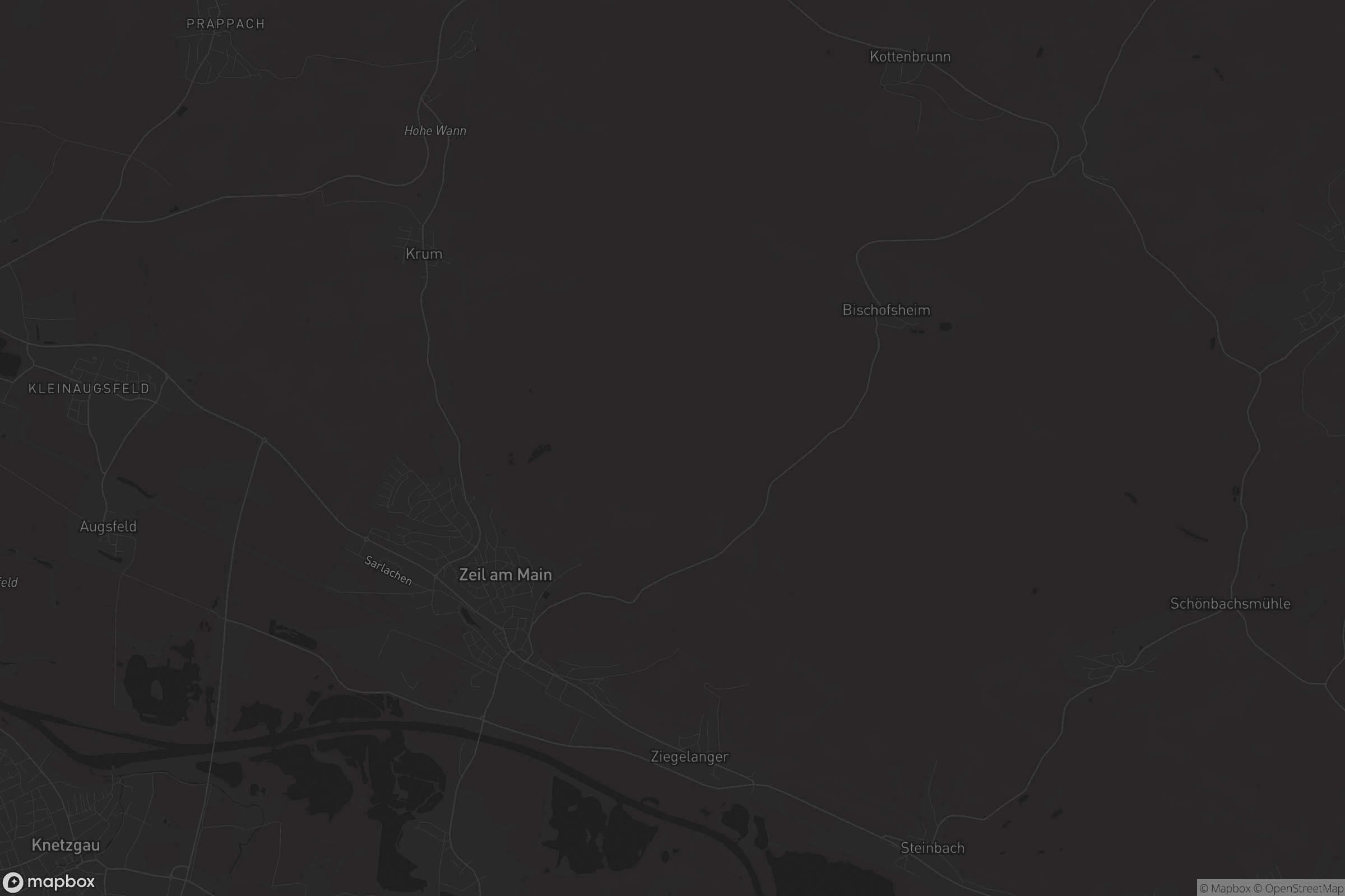 Karte von Zeil am Main