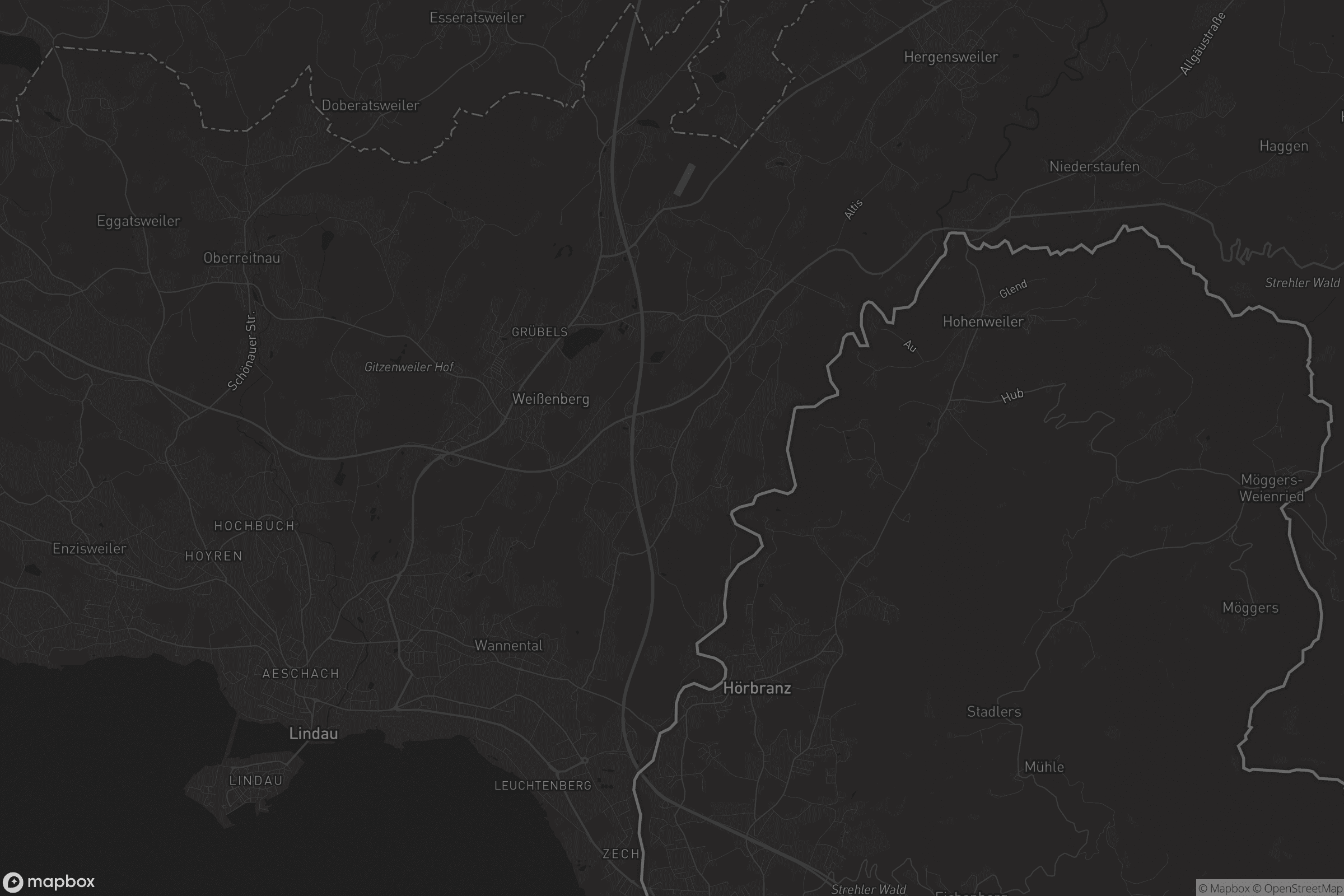 Karte von Zeisertsweiler