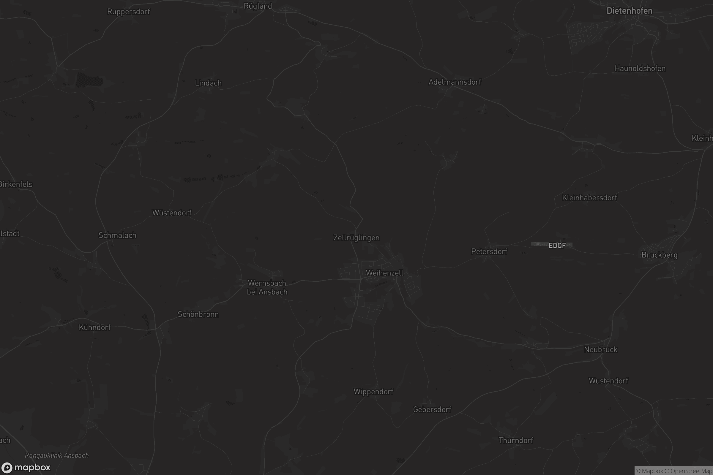 Karte von Zellrüglingen