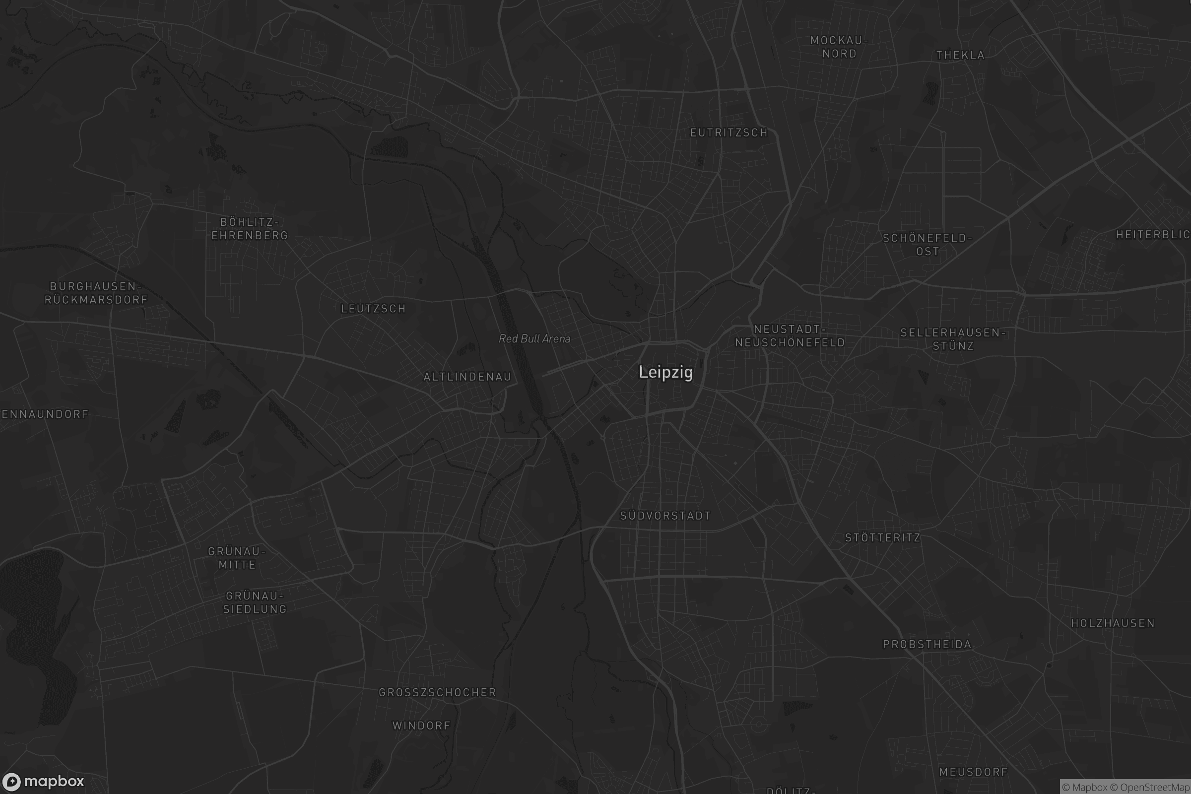 Karte von Zentrum-West