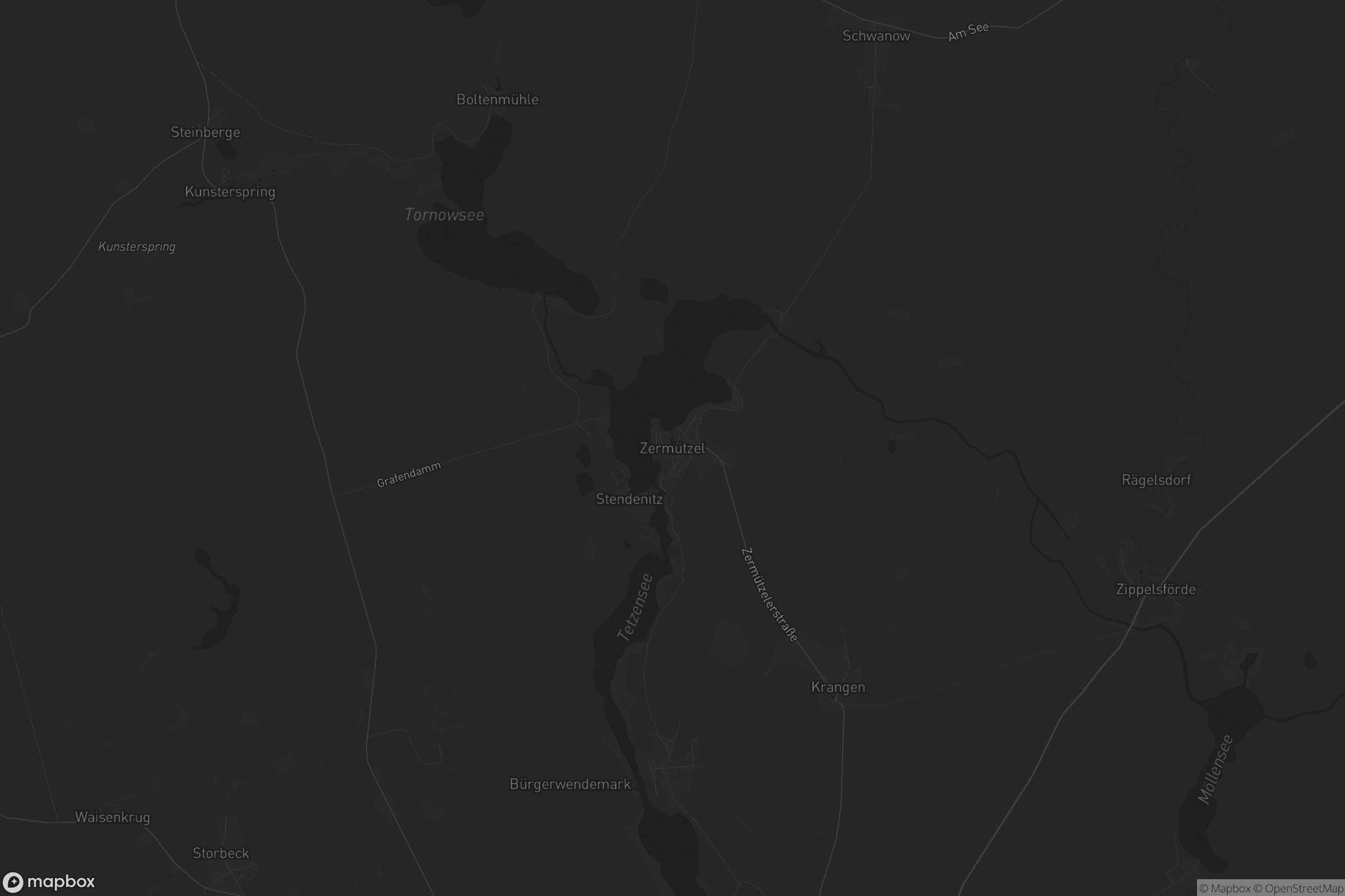 Karte von Zermützel