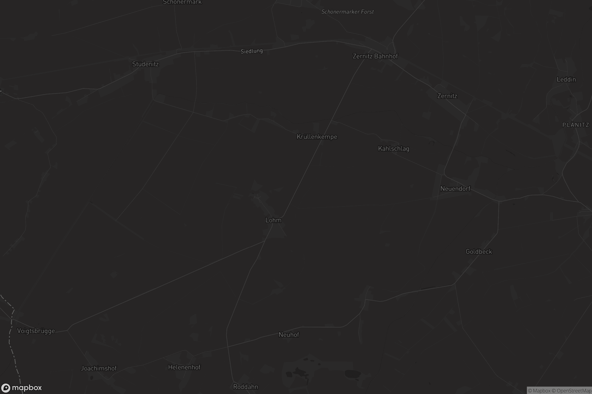 Karte von Zernitz-Lohm