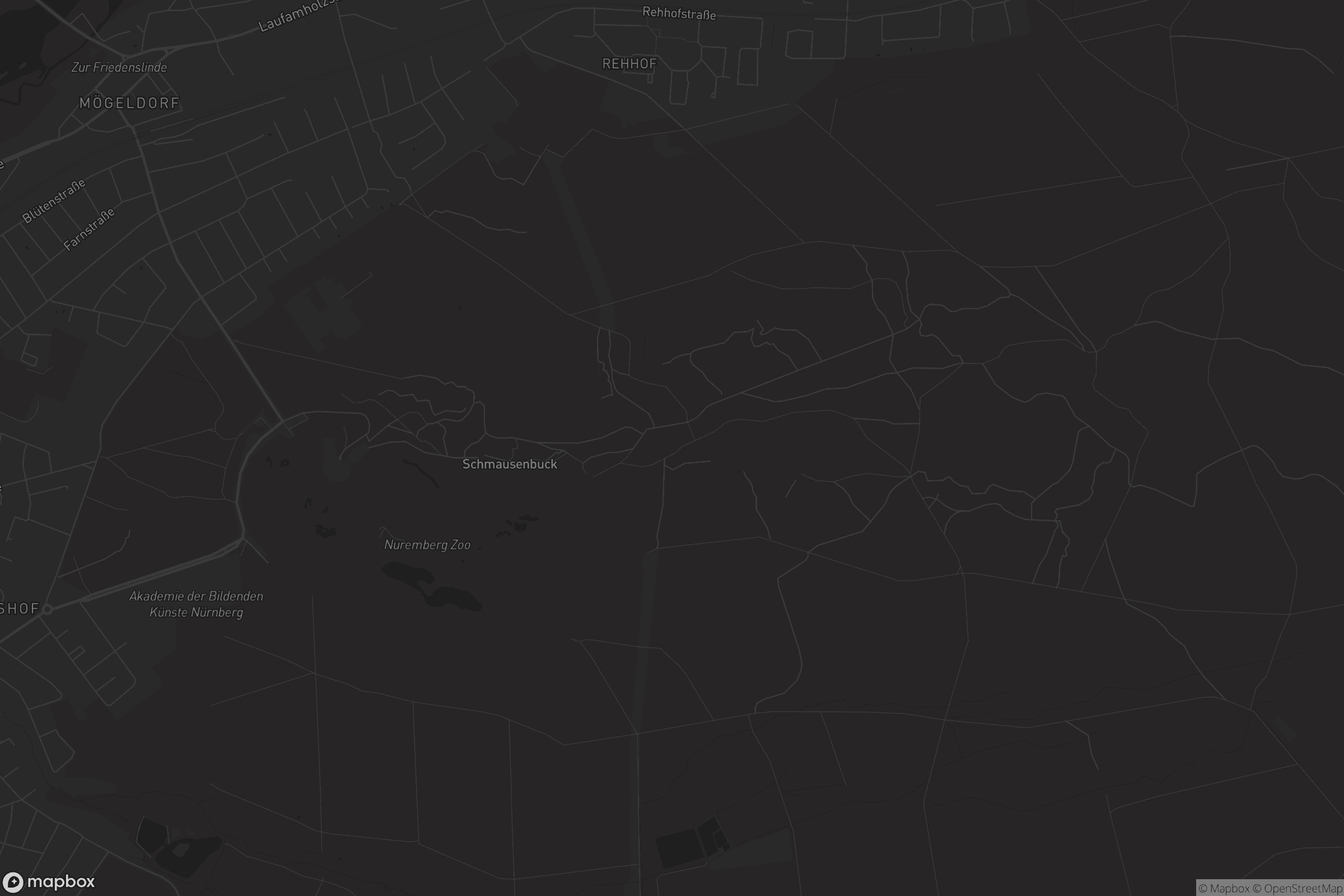 Karte von Zerzabelshofer Forst