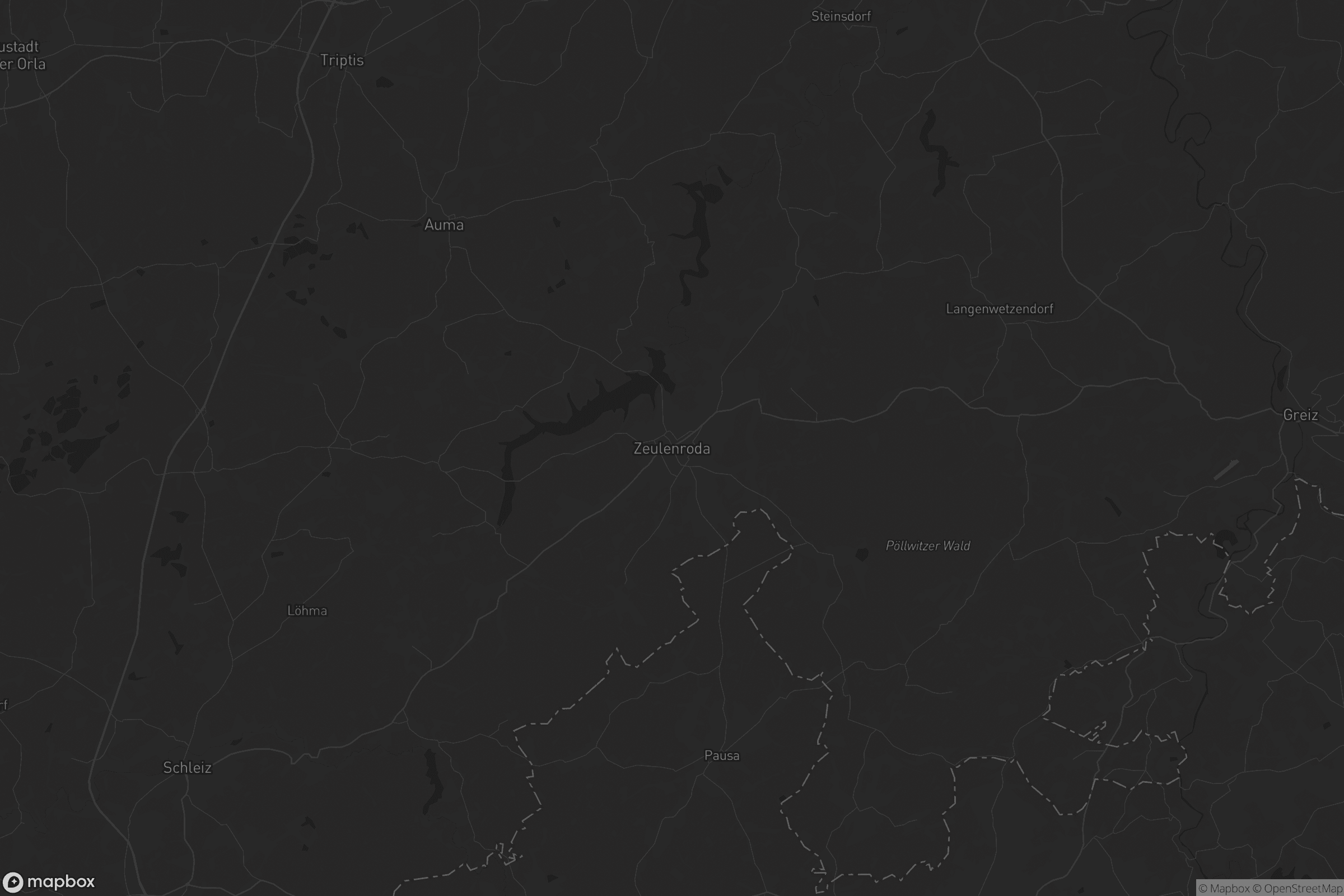 Karte von Zeulenroda