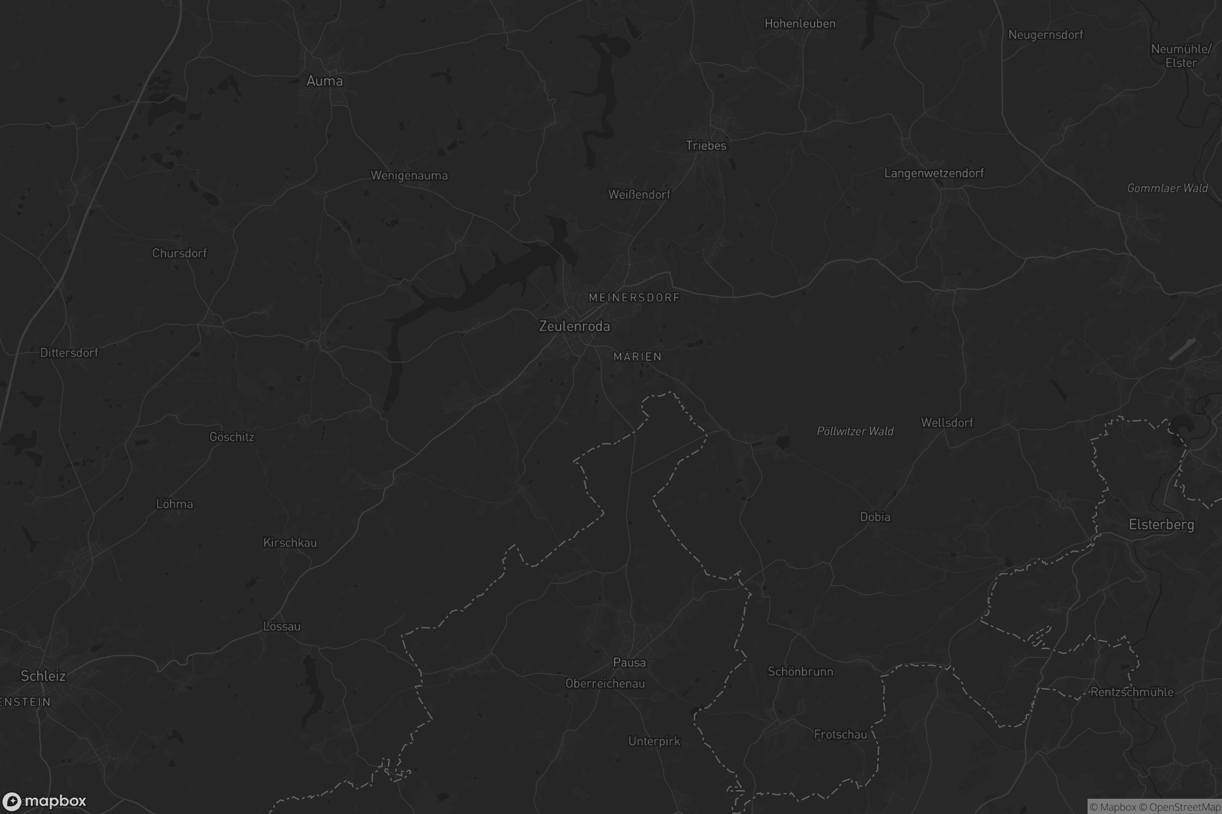 Karte von Zeulenroda-Triebes