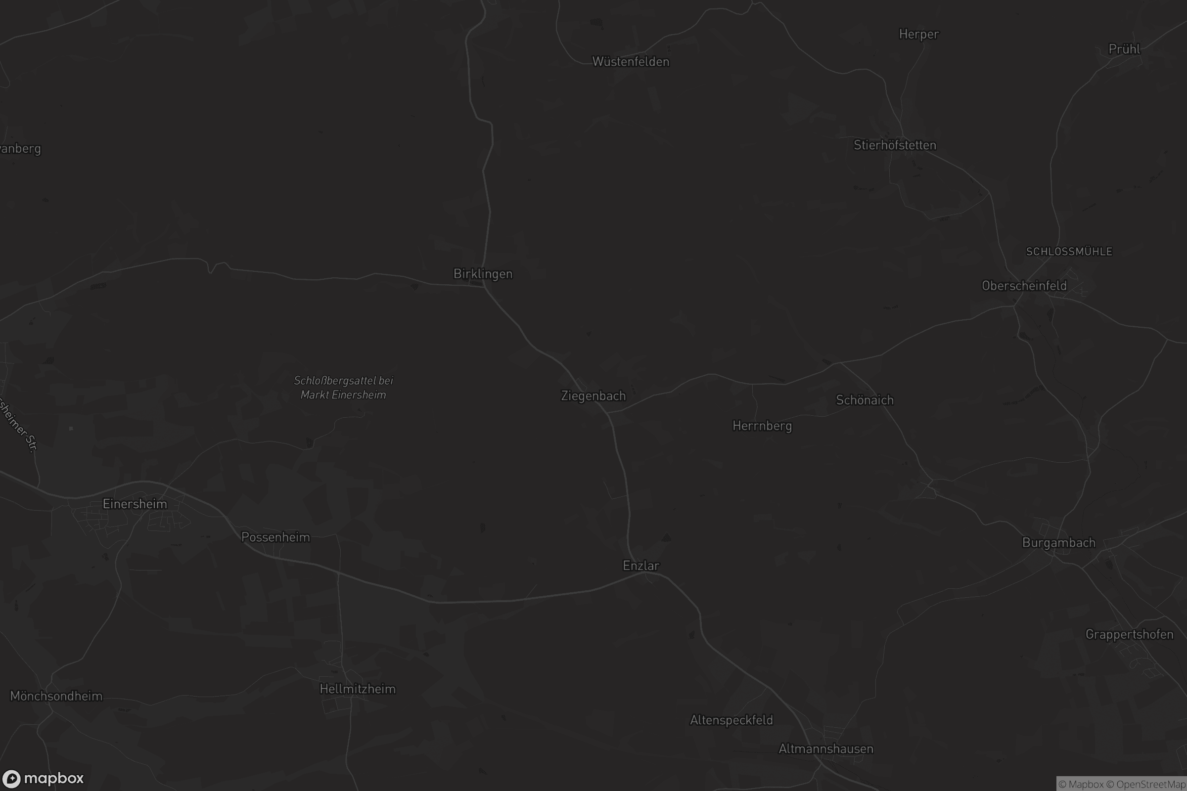 Karte von Ziegenbach