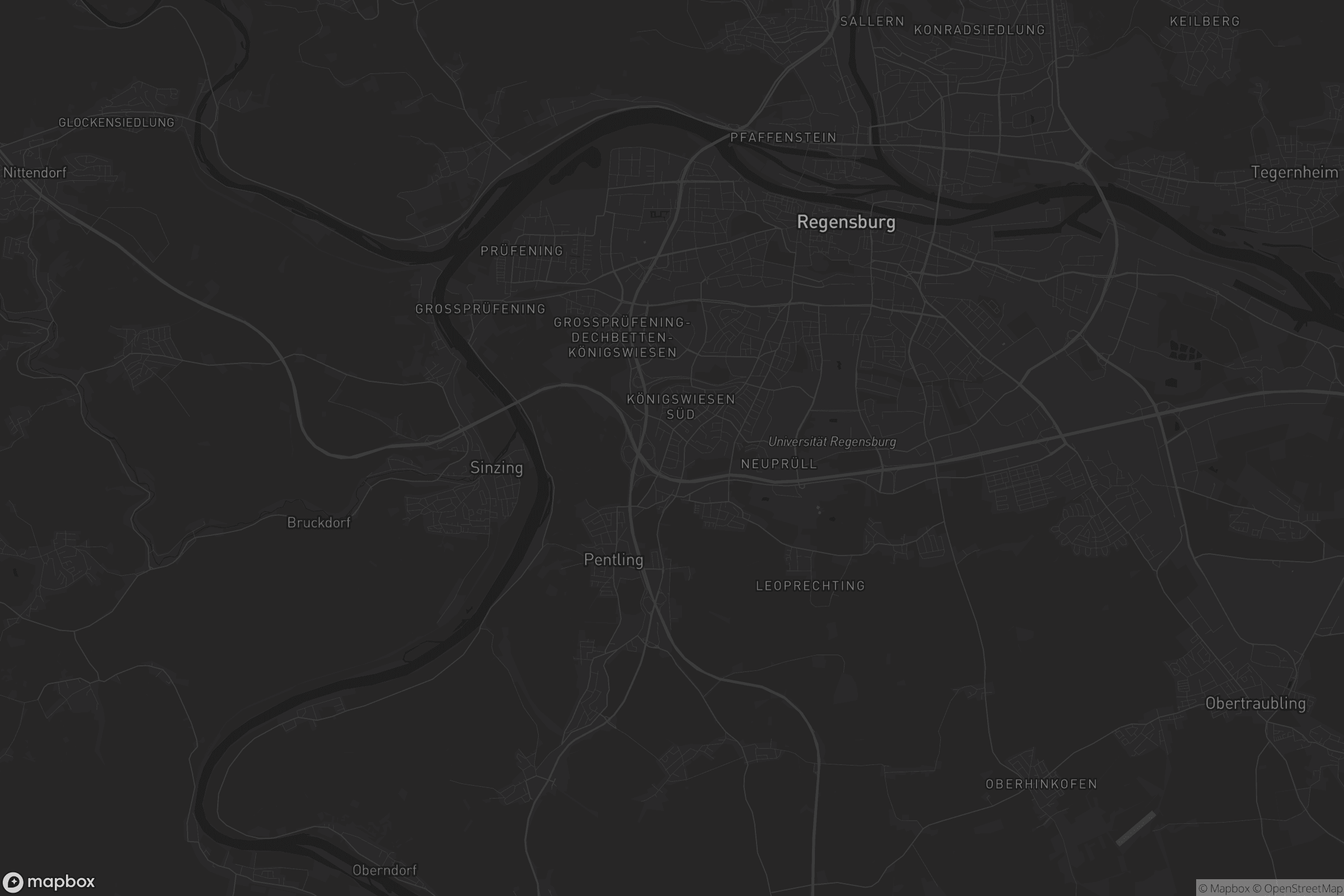 Karte von Ziegetsdorf