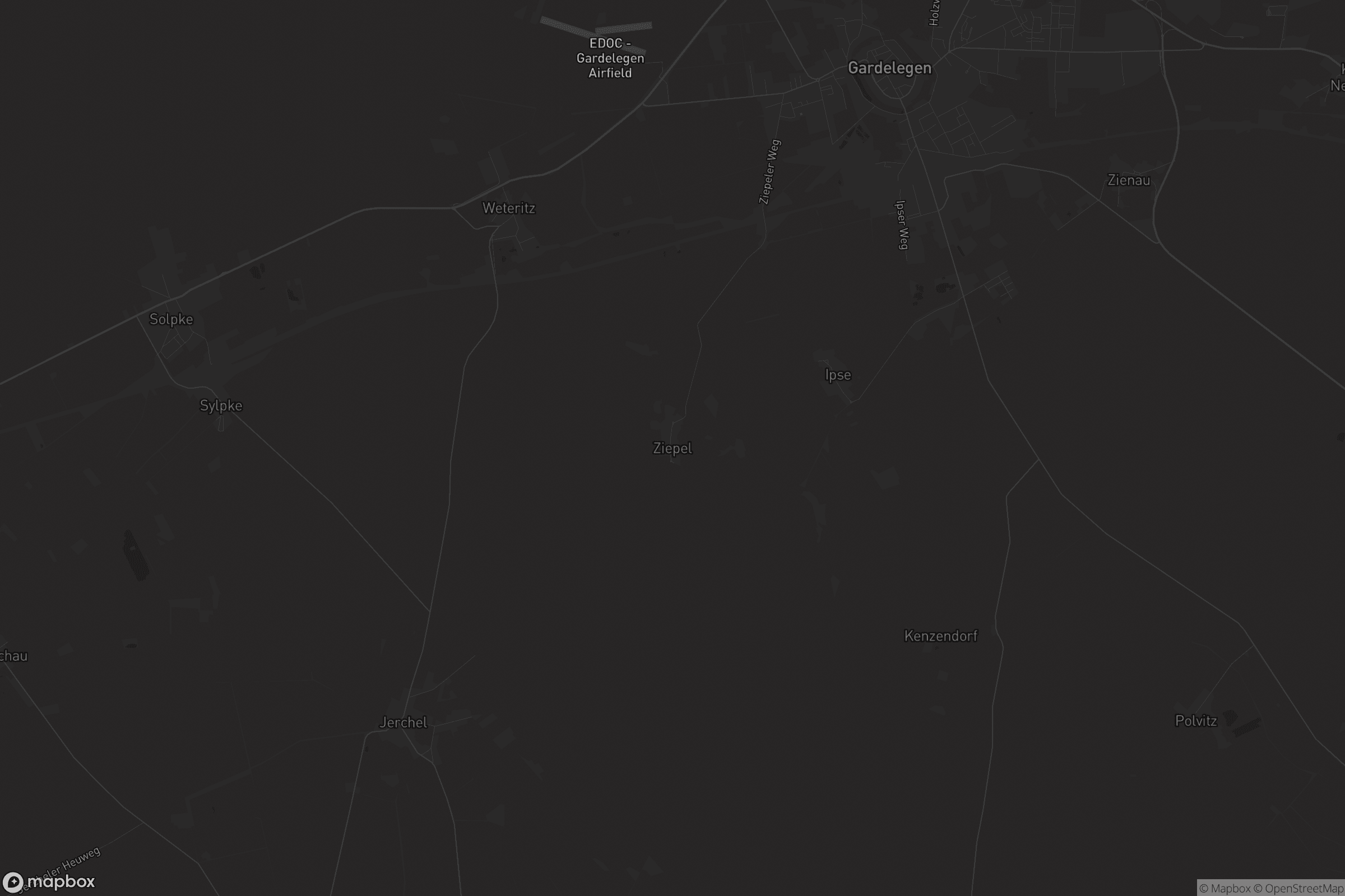 Karte von Ziepel