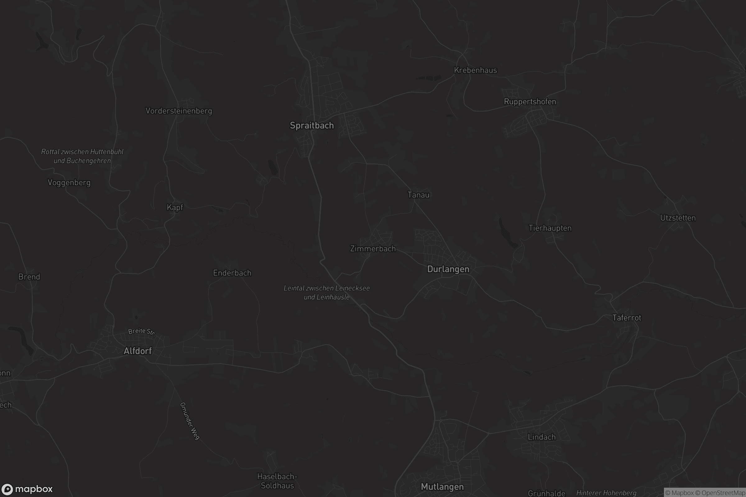 Karte von Zimmerbach