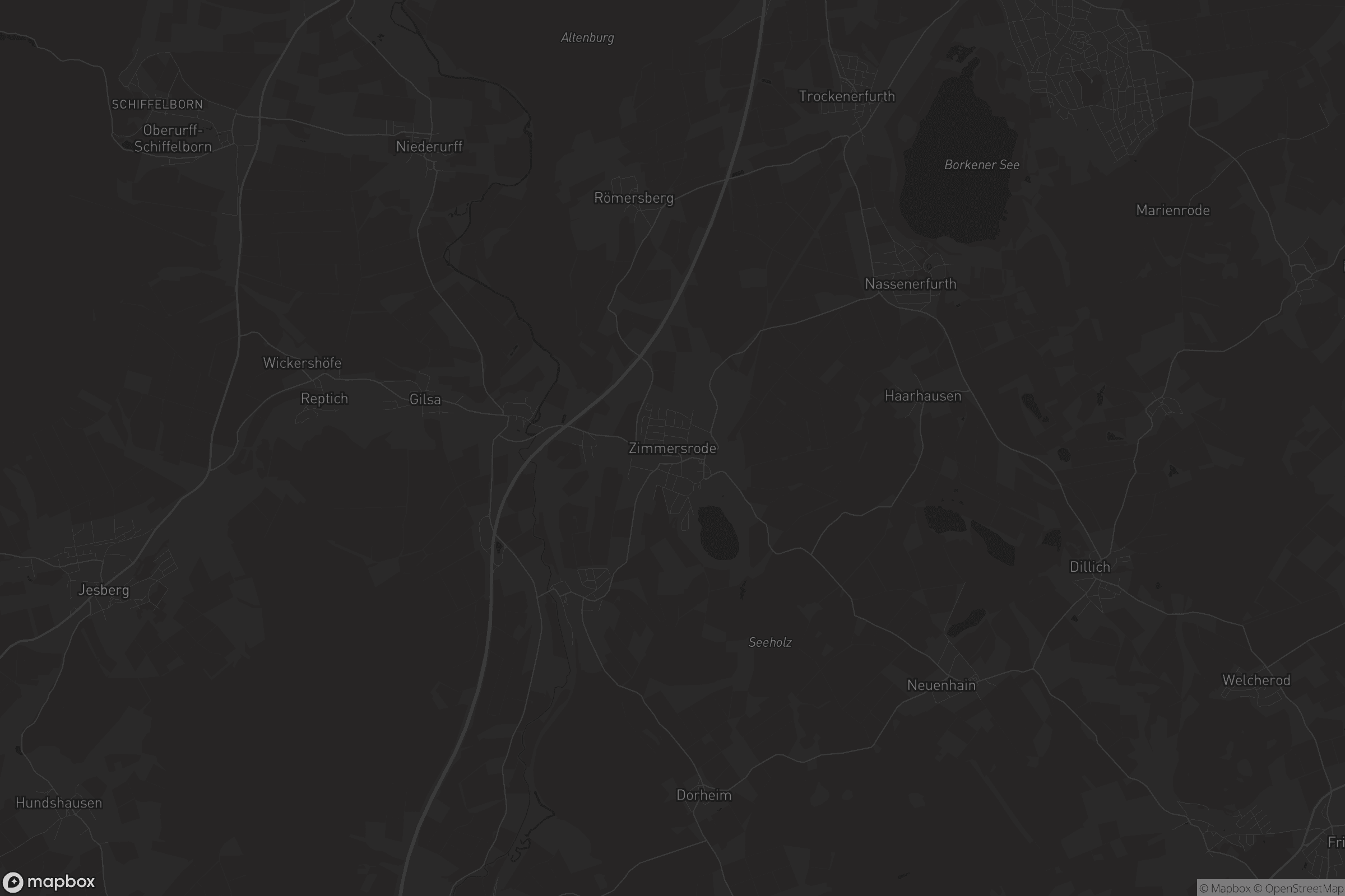 Karte von Zimmersrode