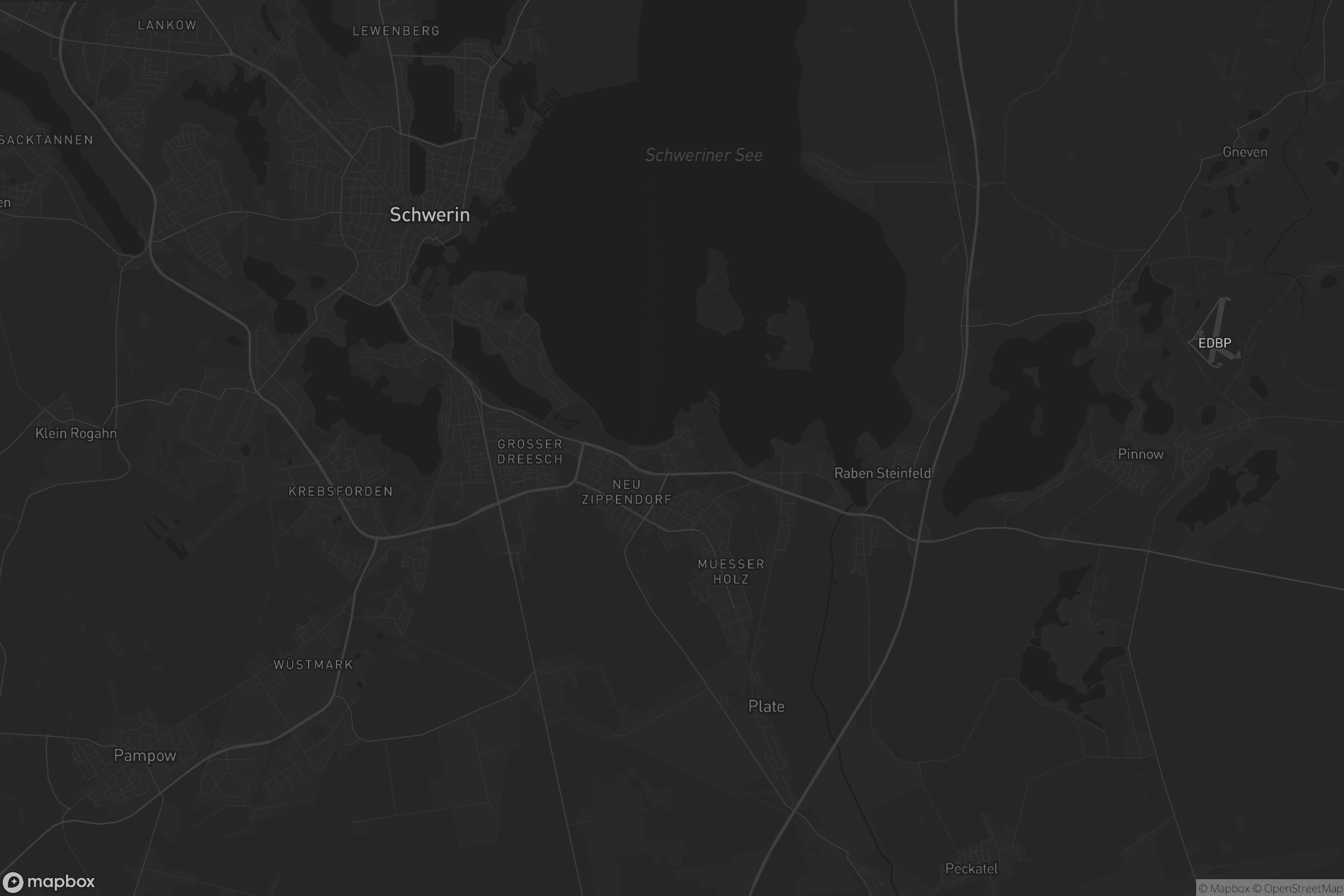 Karte von Zippendorf