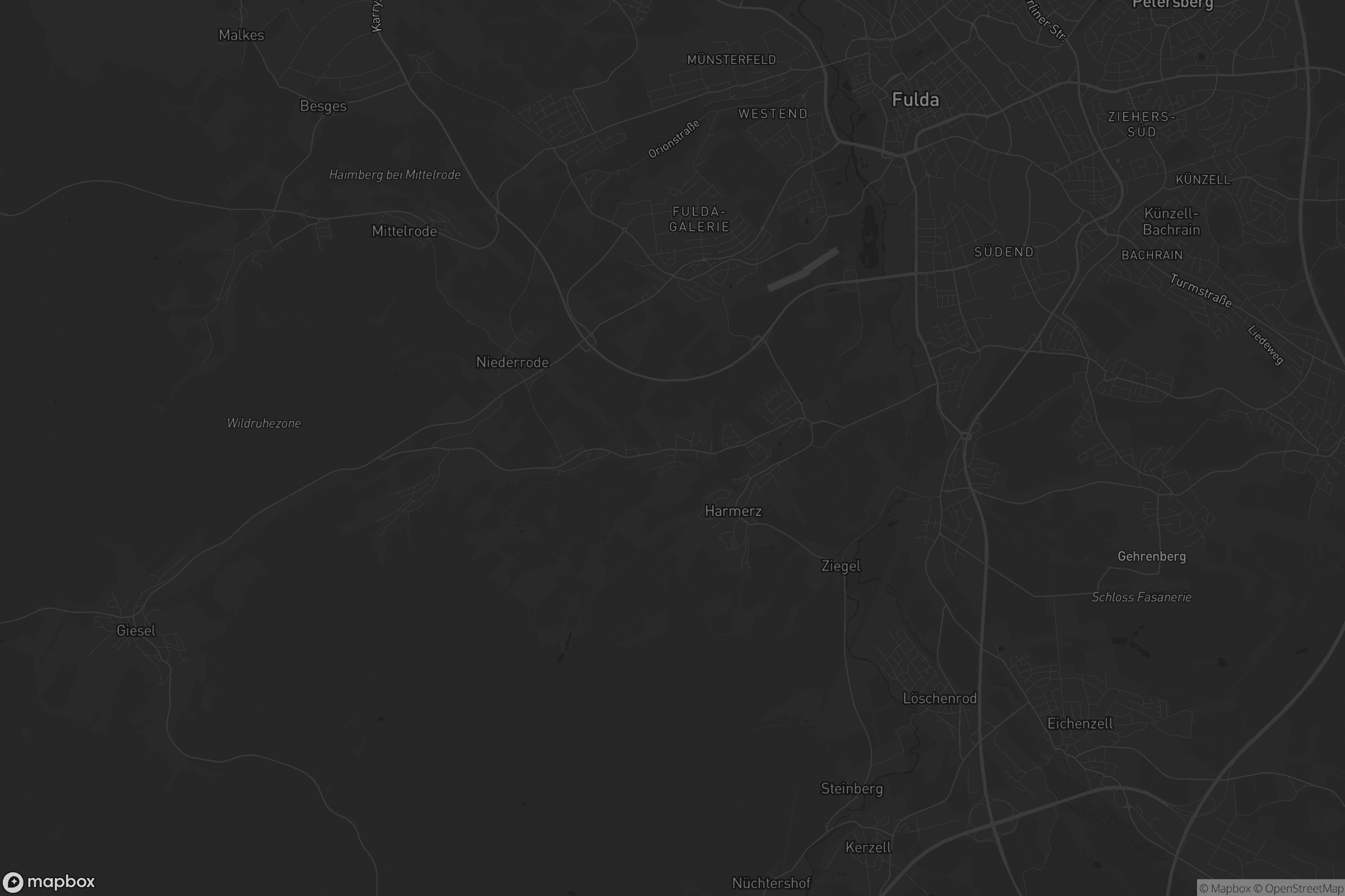 Karte von Zirkenbach