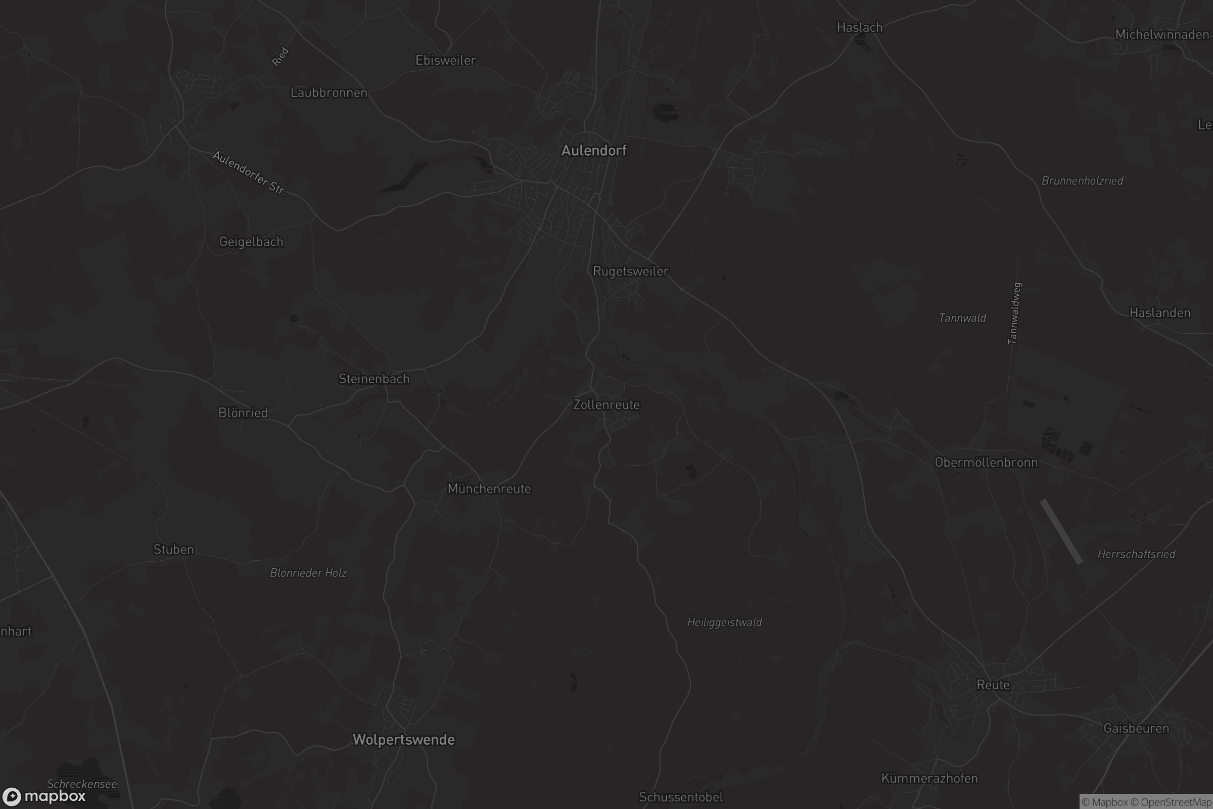 Karte von Zollenreute