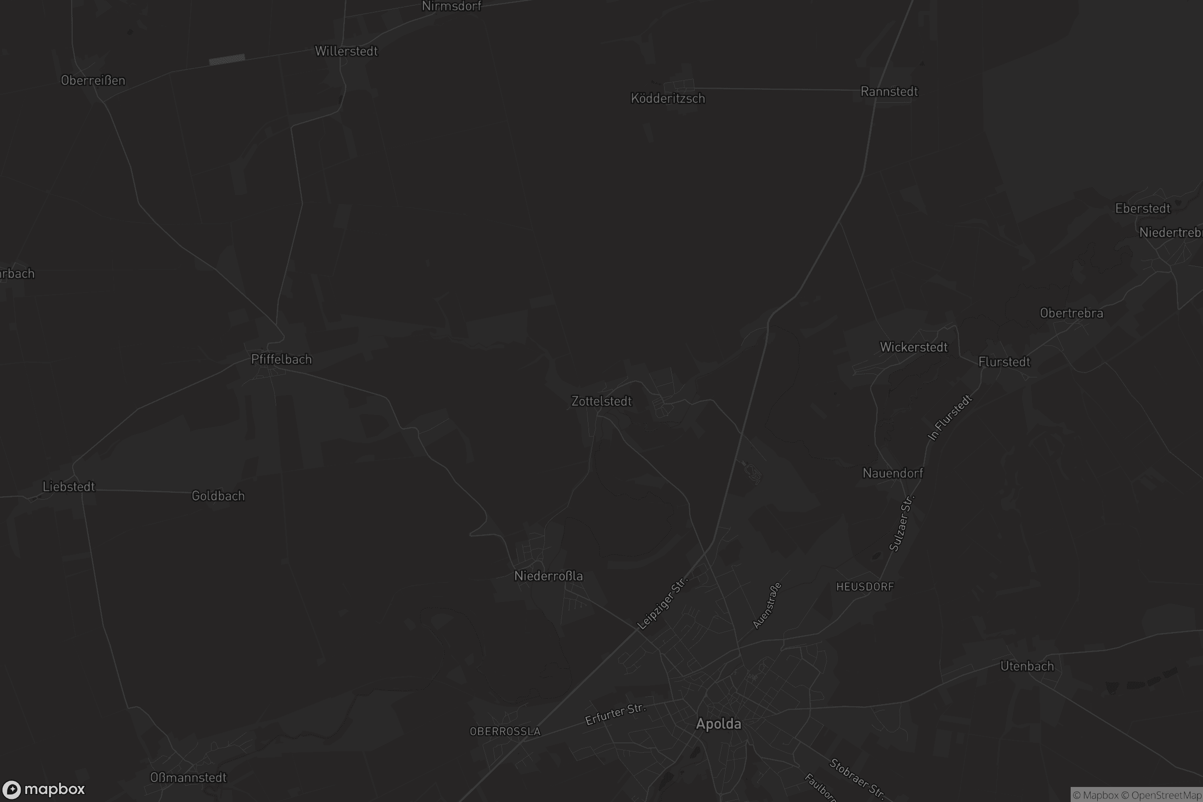 Karte von Zottelstedt