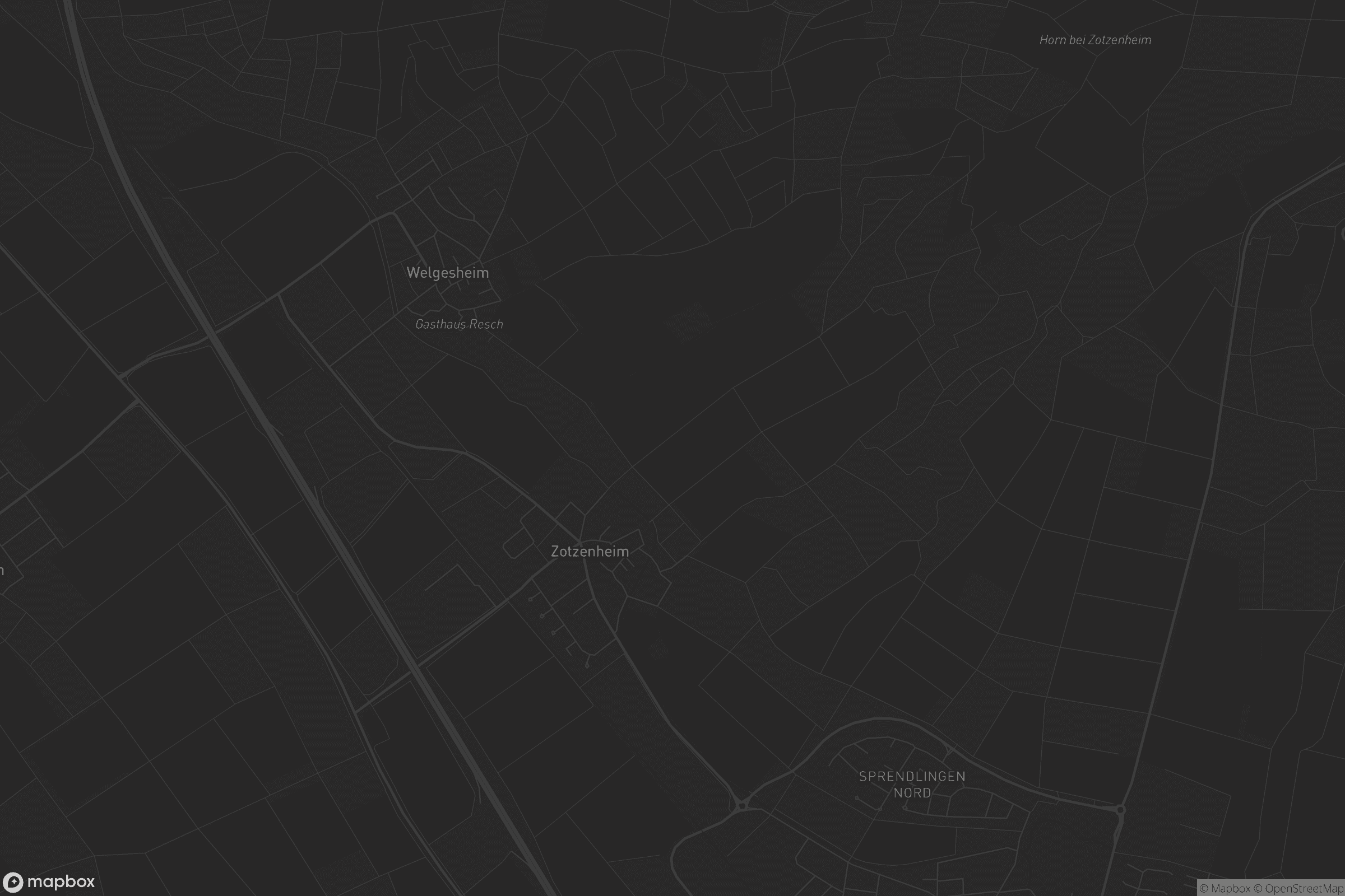 Karte von Zotzenheim