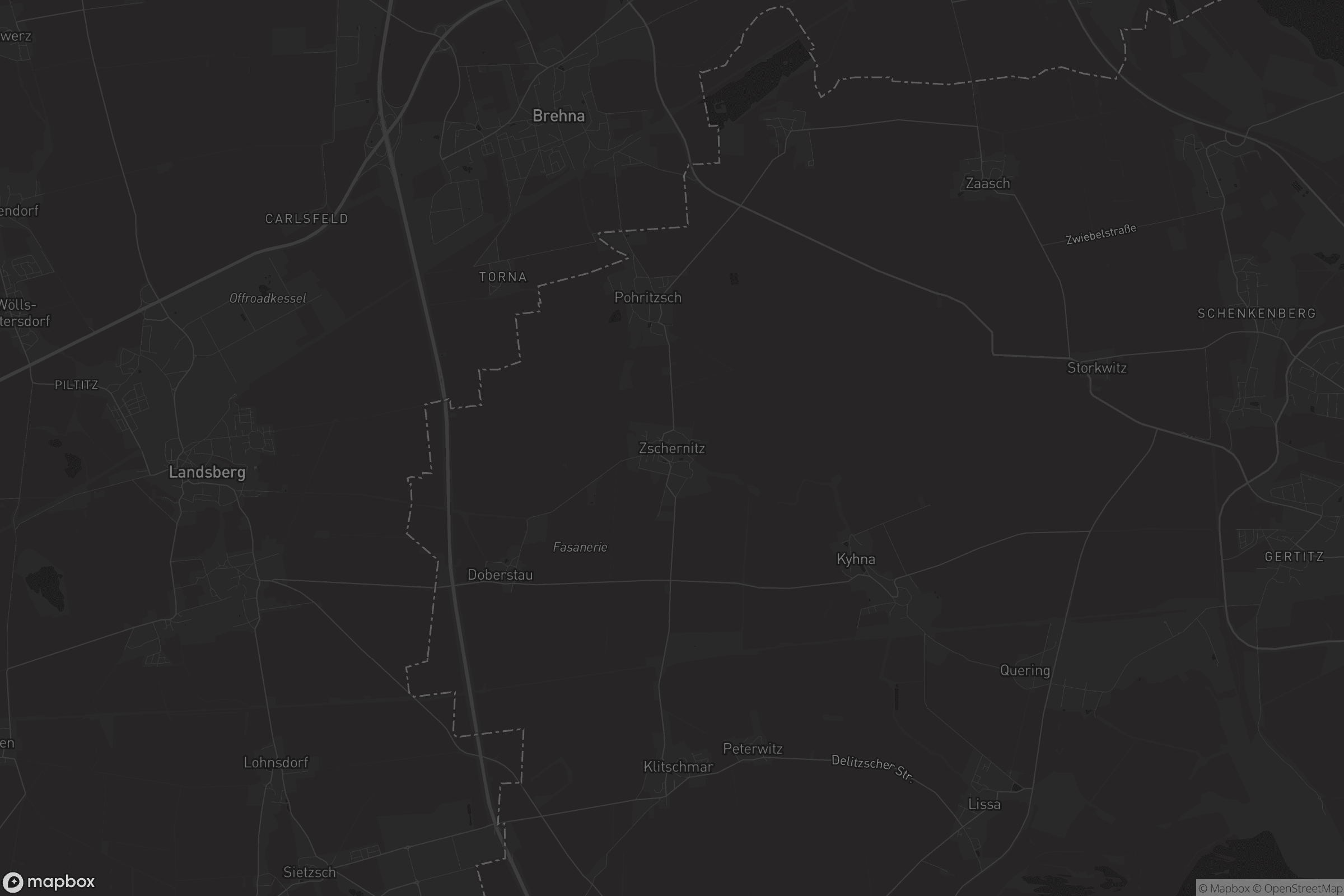 Karte von Zschernitz