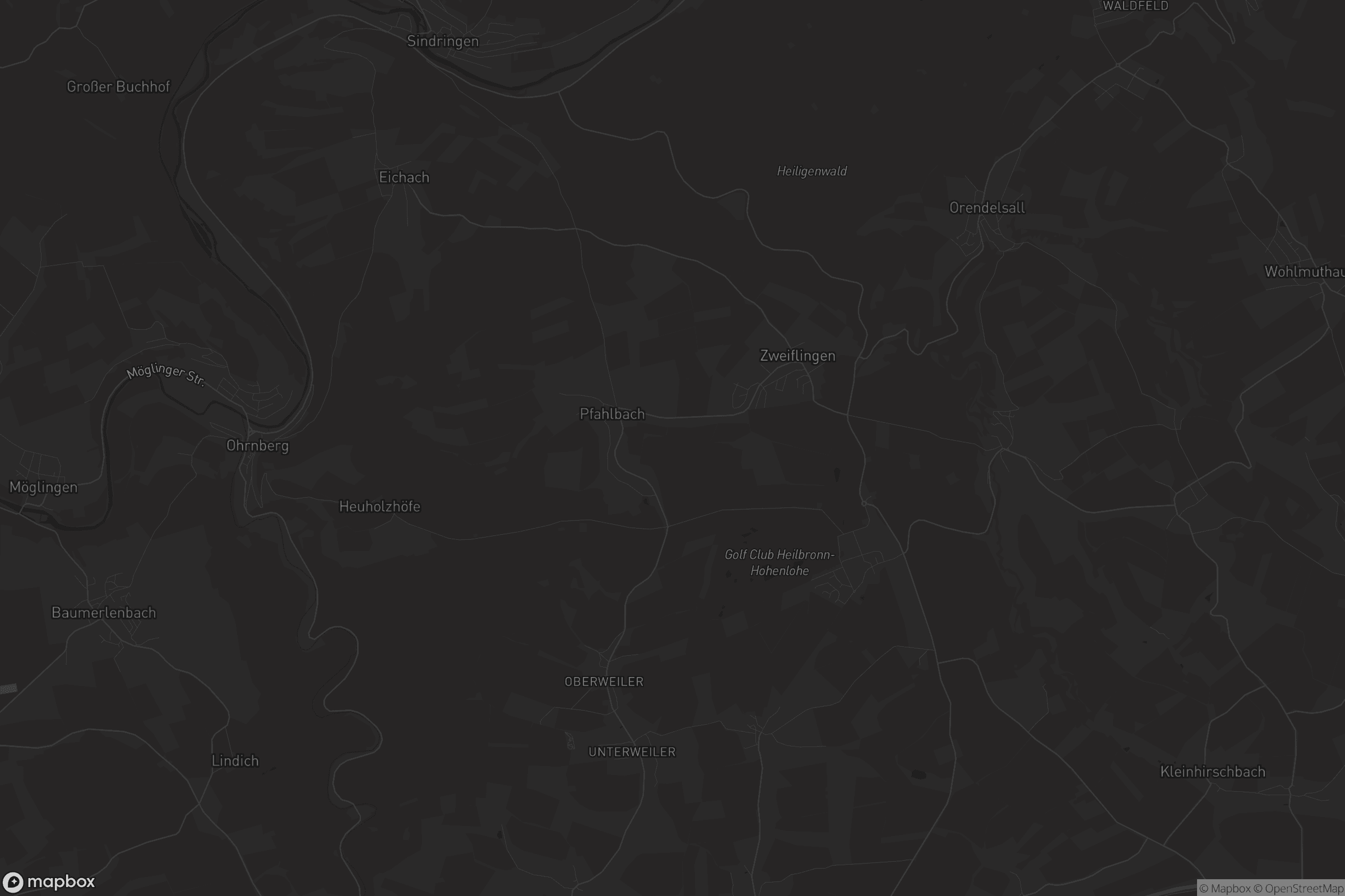 Karte von Zweiflingen