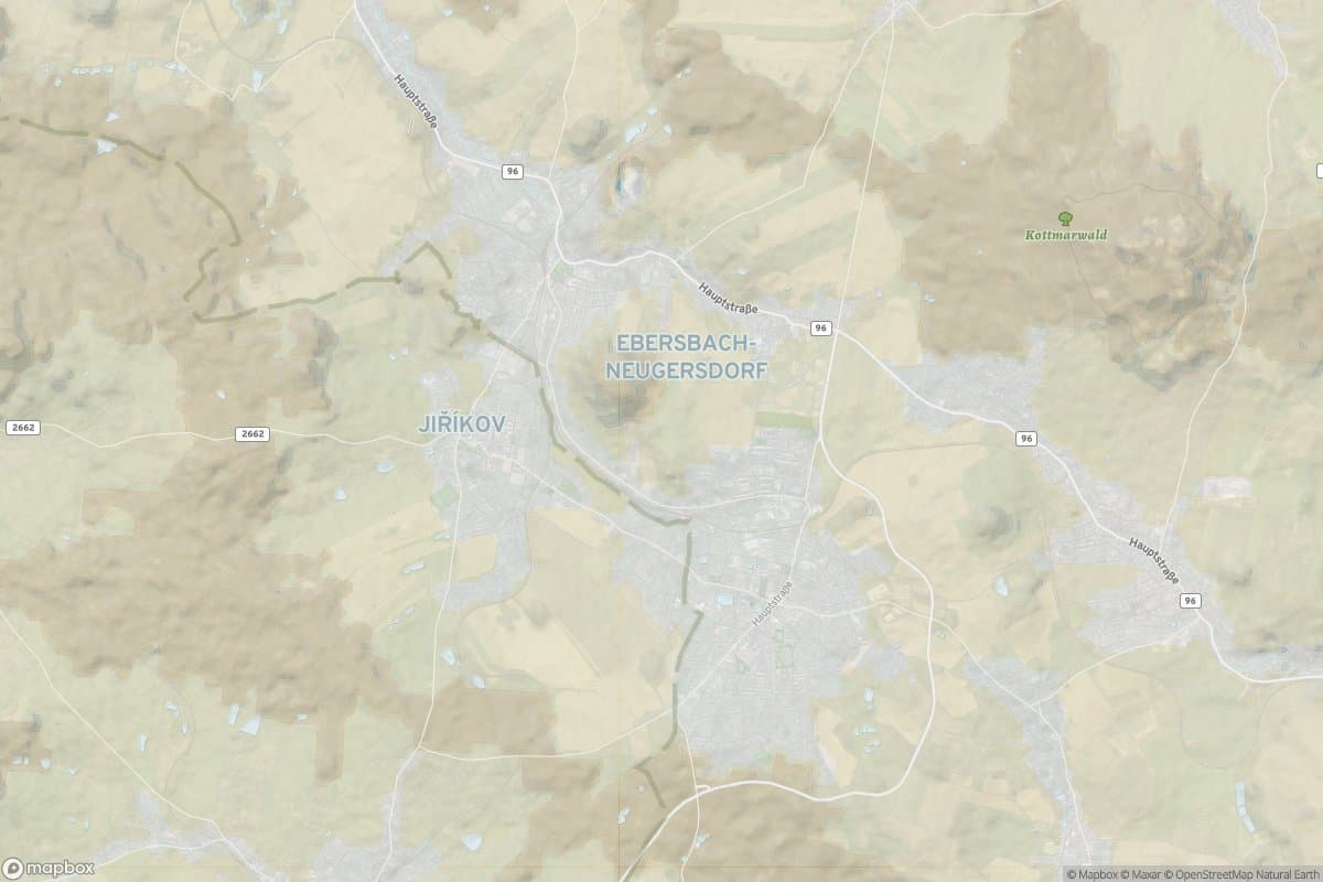 Karte von ebersbach-neugersdorf.