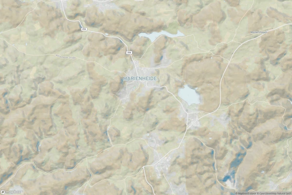 Karte von marienheide.