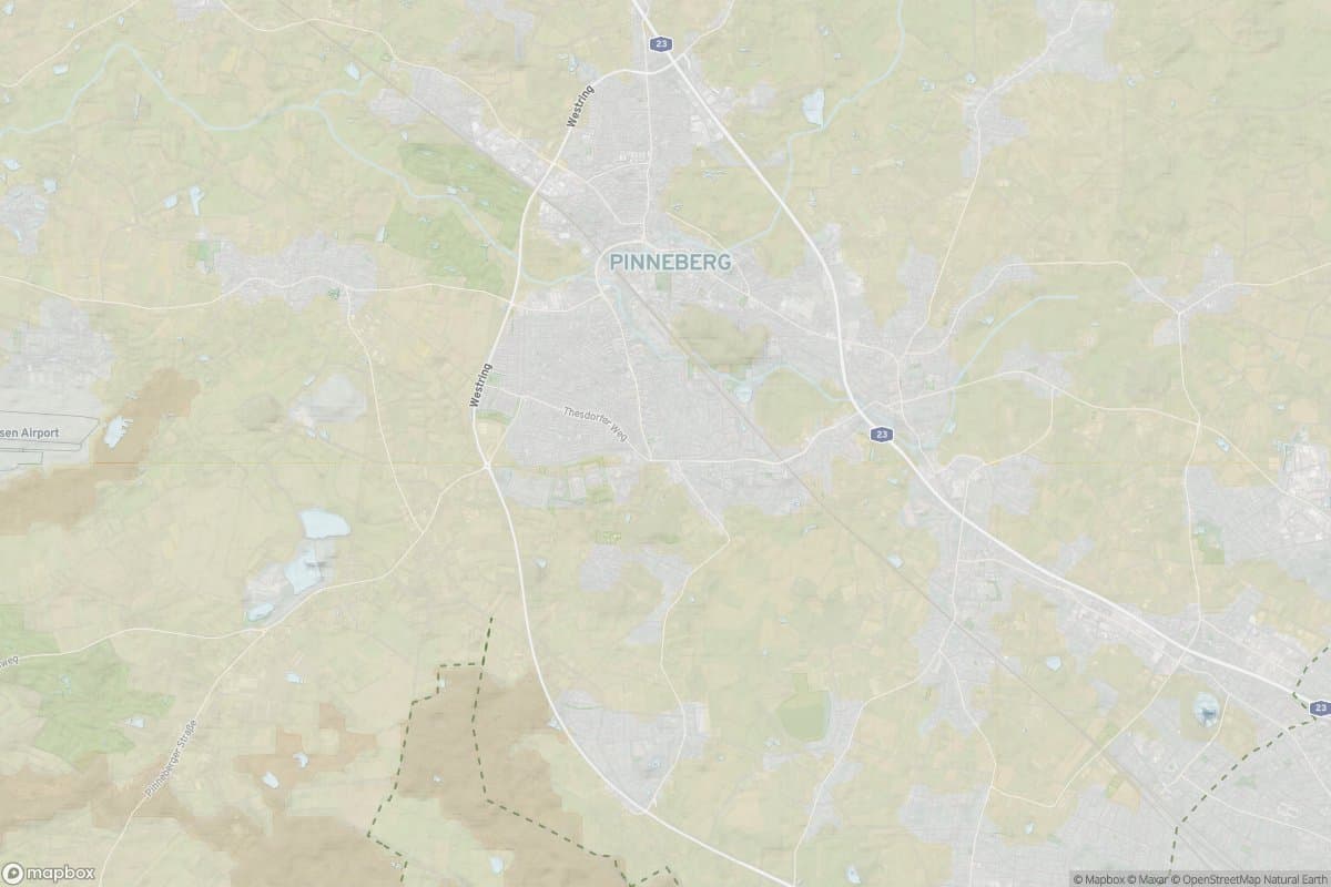 Karte von pinneberg.