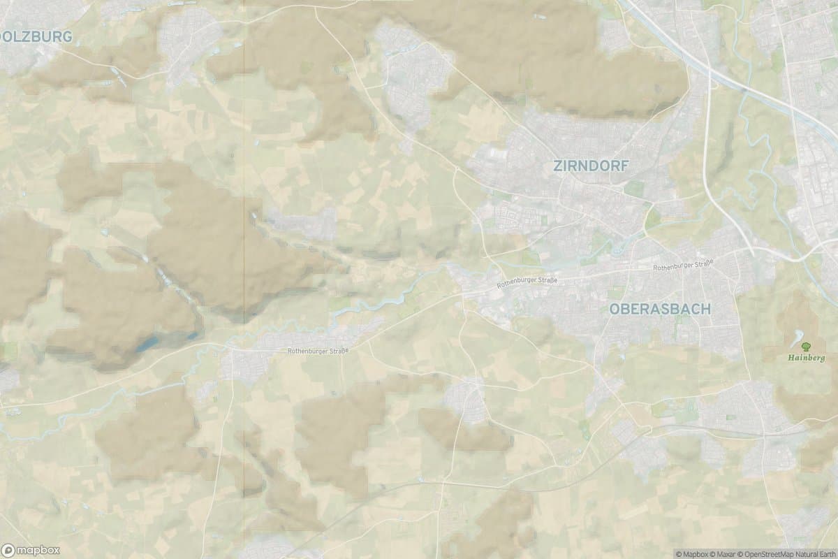 Karte von zirndorf.